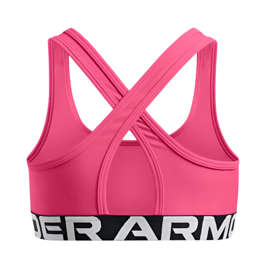 Girls Performance Crossback Medium Impact Sports Bra
