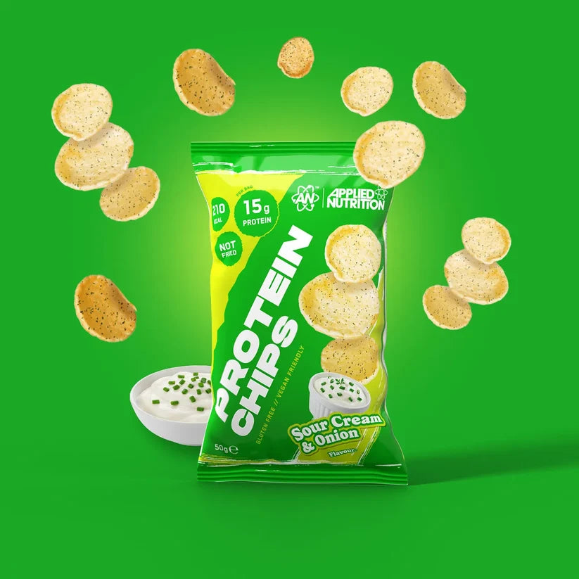 Protein Chips Sour Cream And Onion 50 Grams