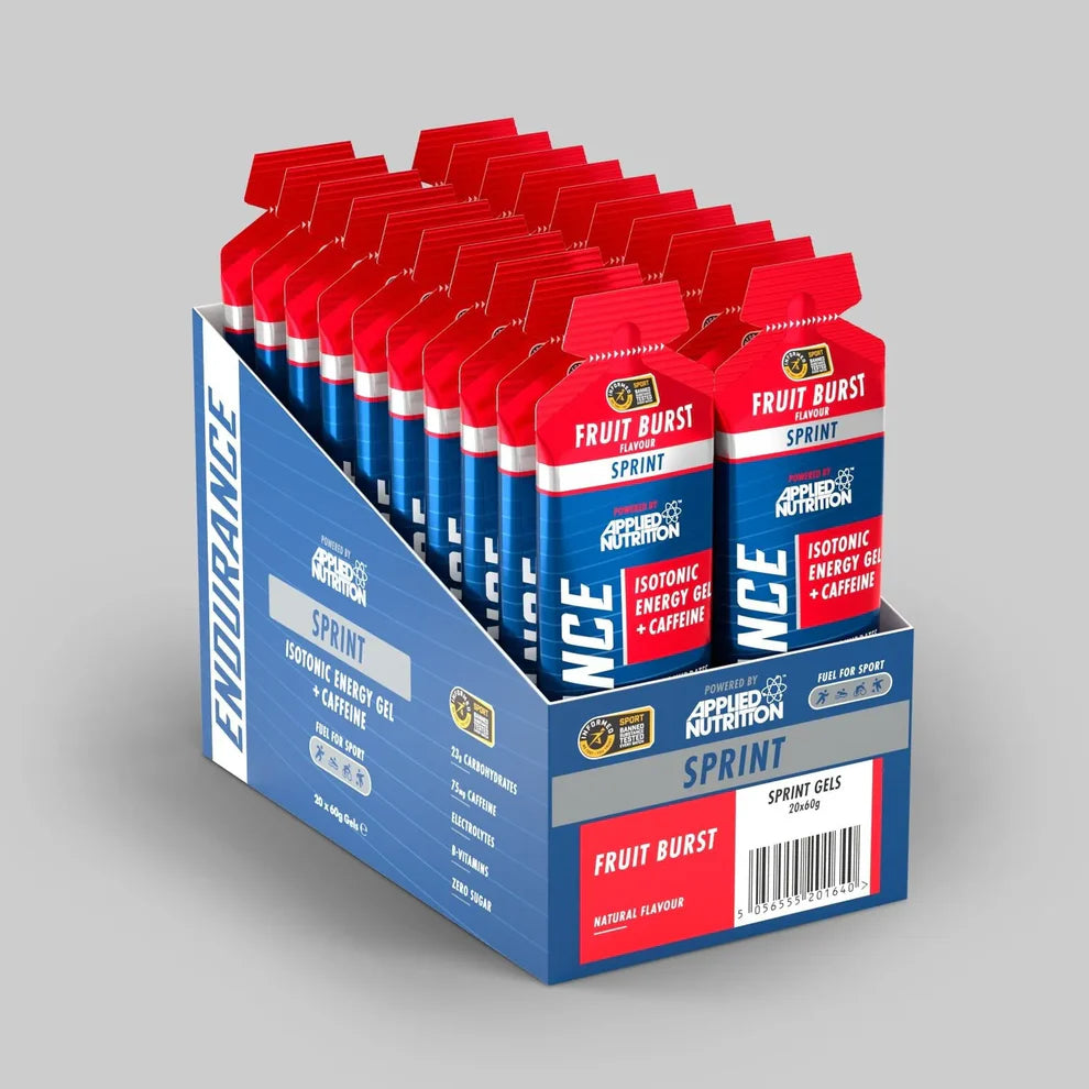 Endurance Sprint Gel Caffeine Fruit Burst 60 Milliliters
