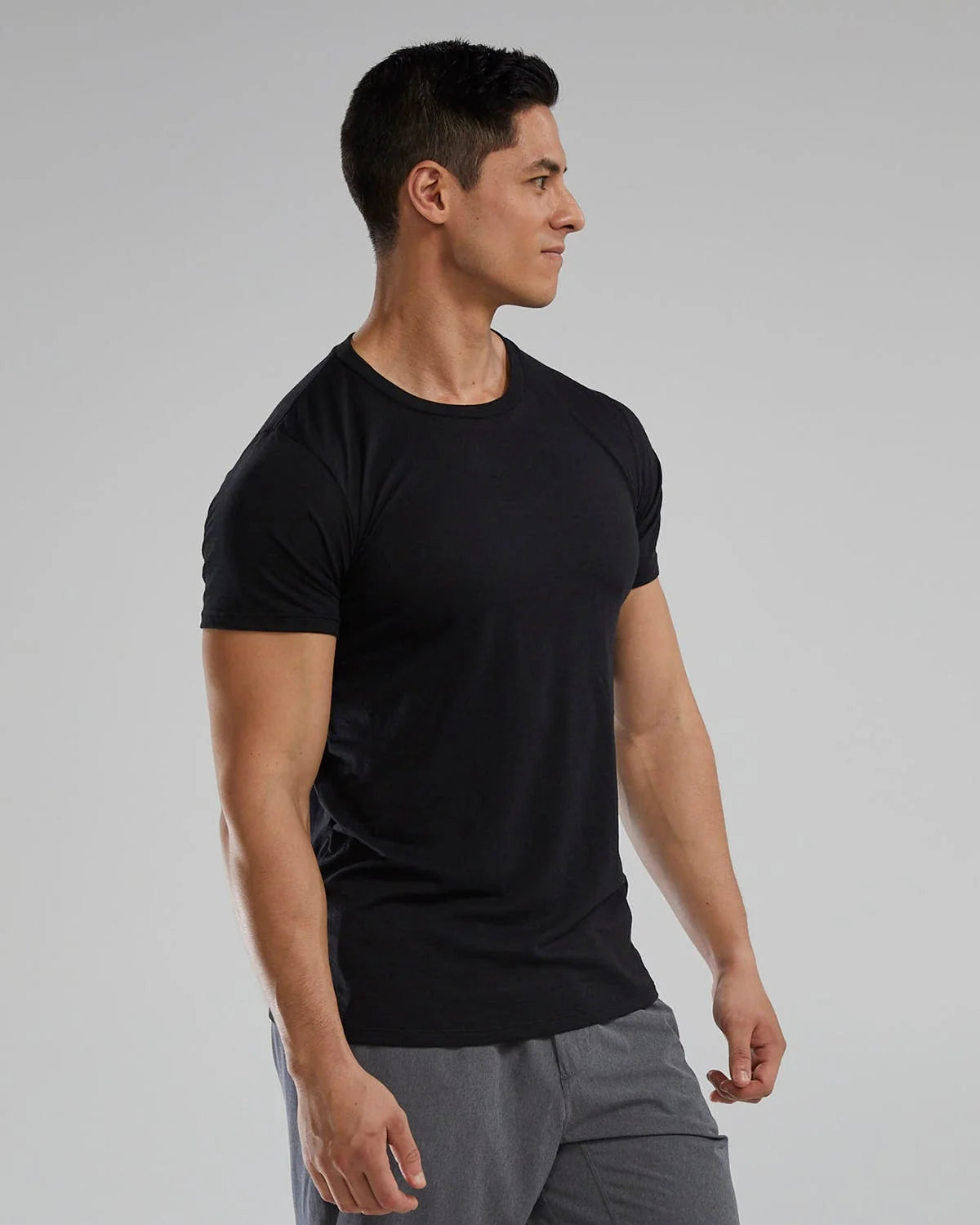 Mens Lightweight Ultra Soft Tech Short Sleevet-Shirt