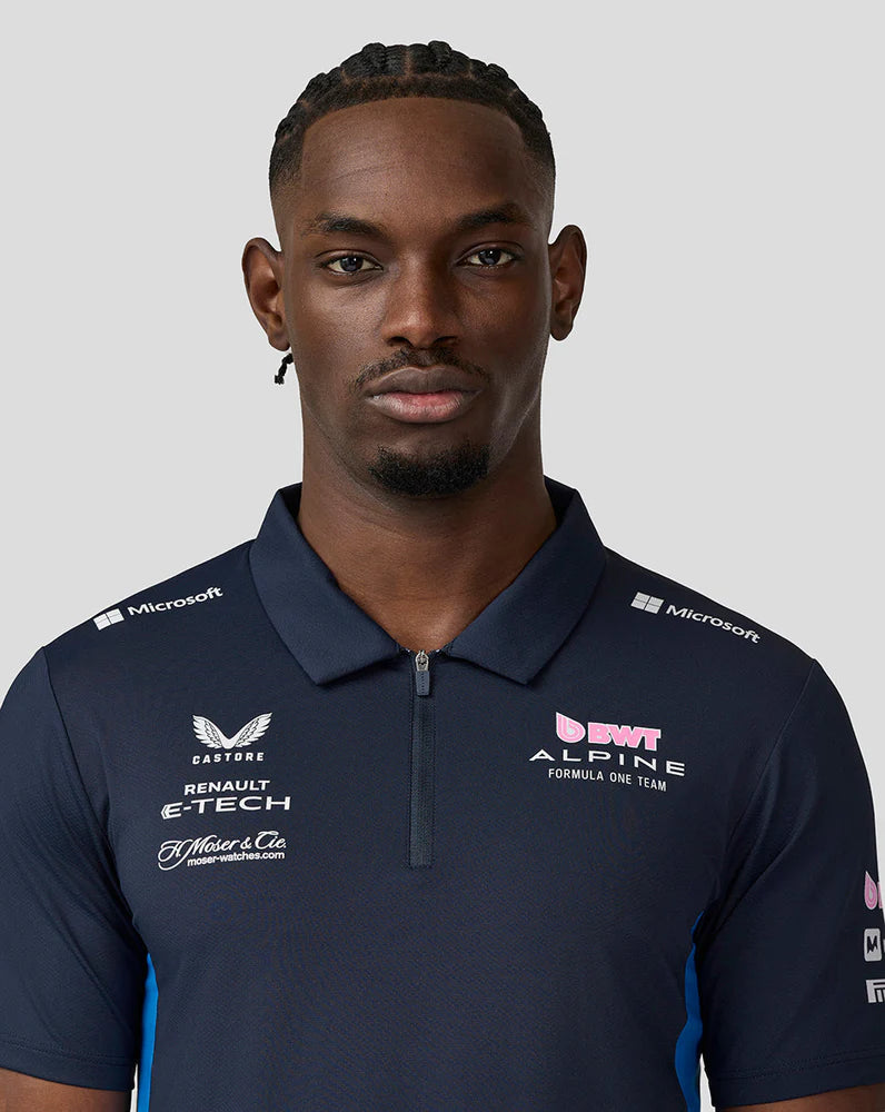 Mens Alpine F1 Team Polo Shirt