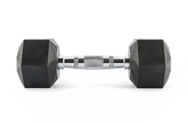 Octagon Dumbbell Black 2.5 To 25 Kilogram