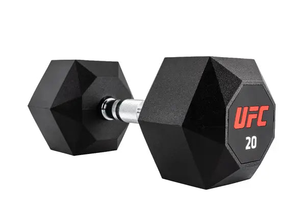 Octagon Dumbbell Black 2.5 To 25 Kilogram