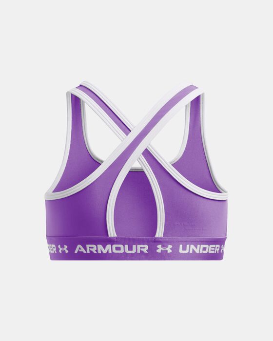 Girls Performance Crossback Medium Impact Sports Bra