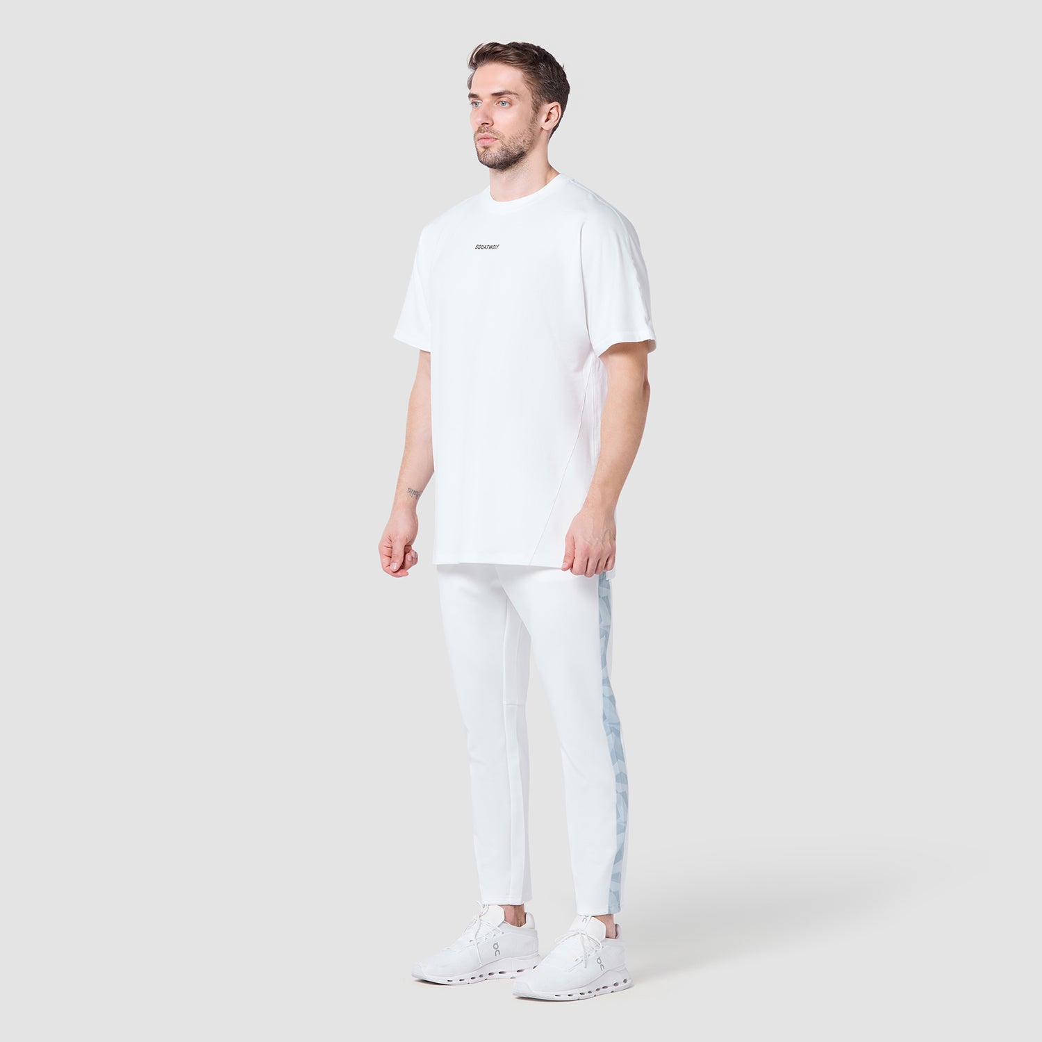 Mens Oversized Pump Cover Short Sleeve T-Shirt