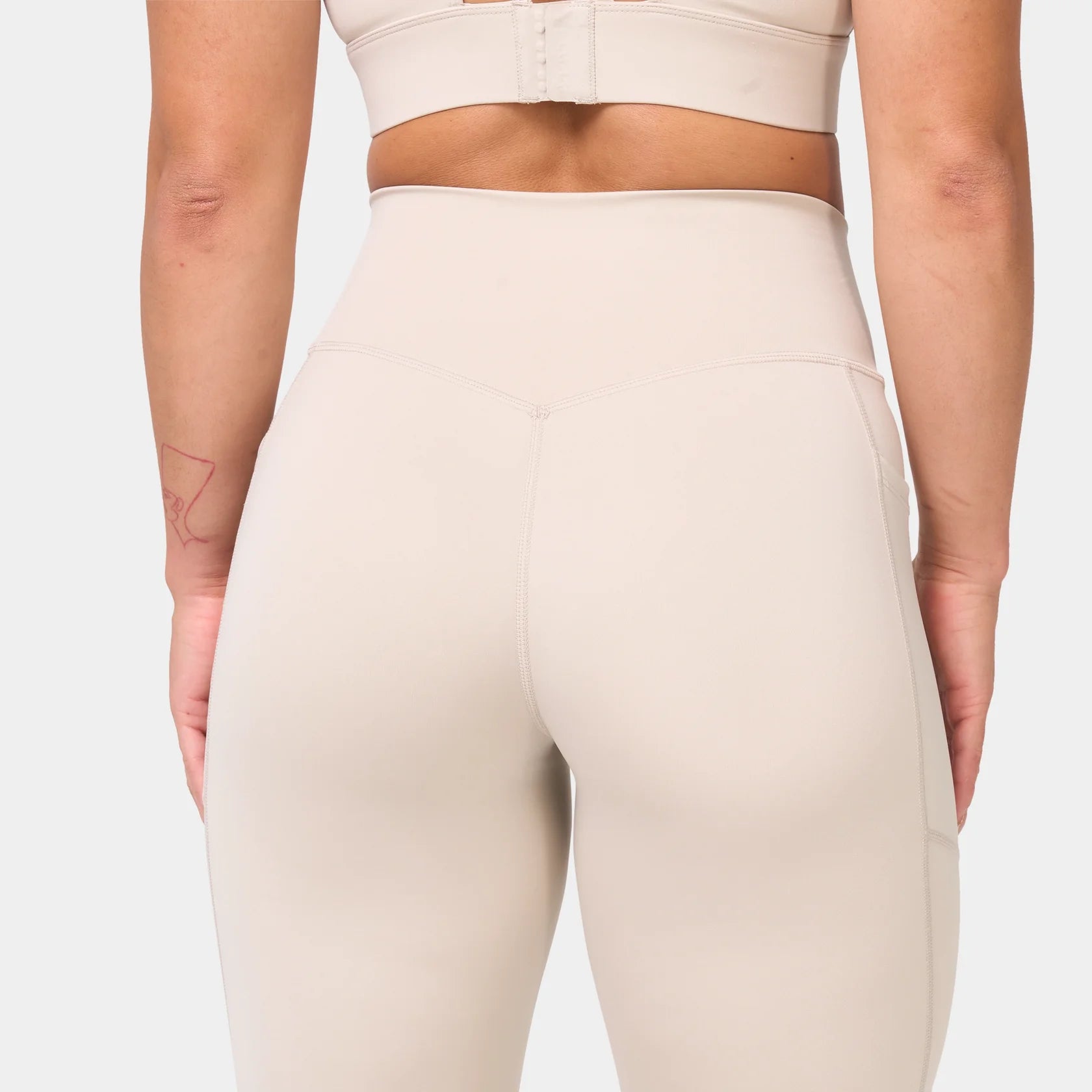 Womens Essential High Waist Full Length Tight
