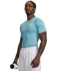 Mens Heatgear Compression Short Sleeve Top