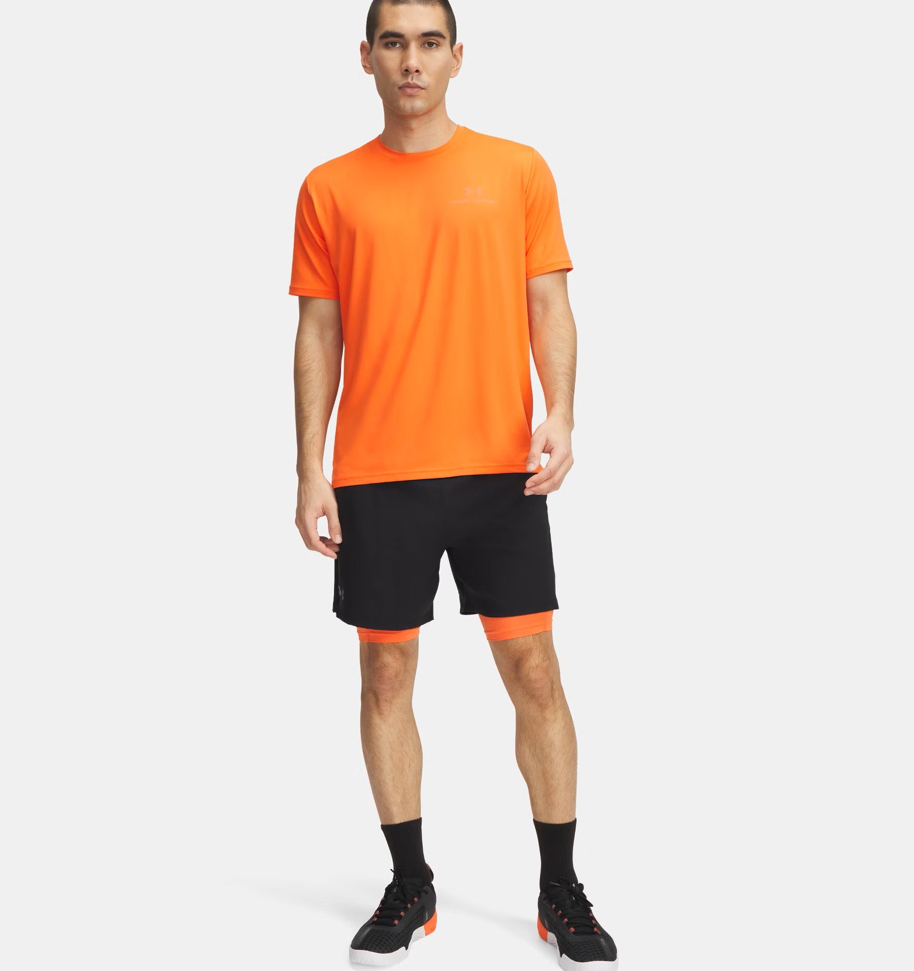 Mens Vanish Woven 2 in 1 Short