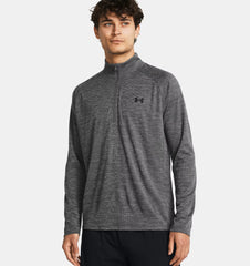Mens Tech Textured 1/2 Zip