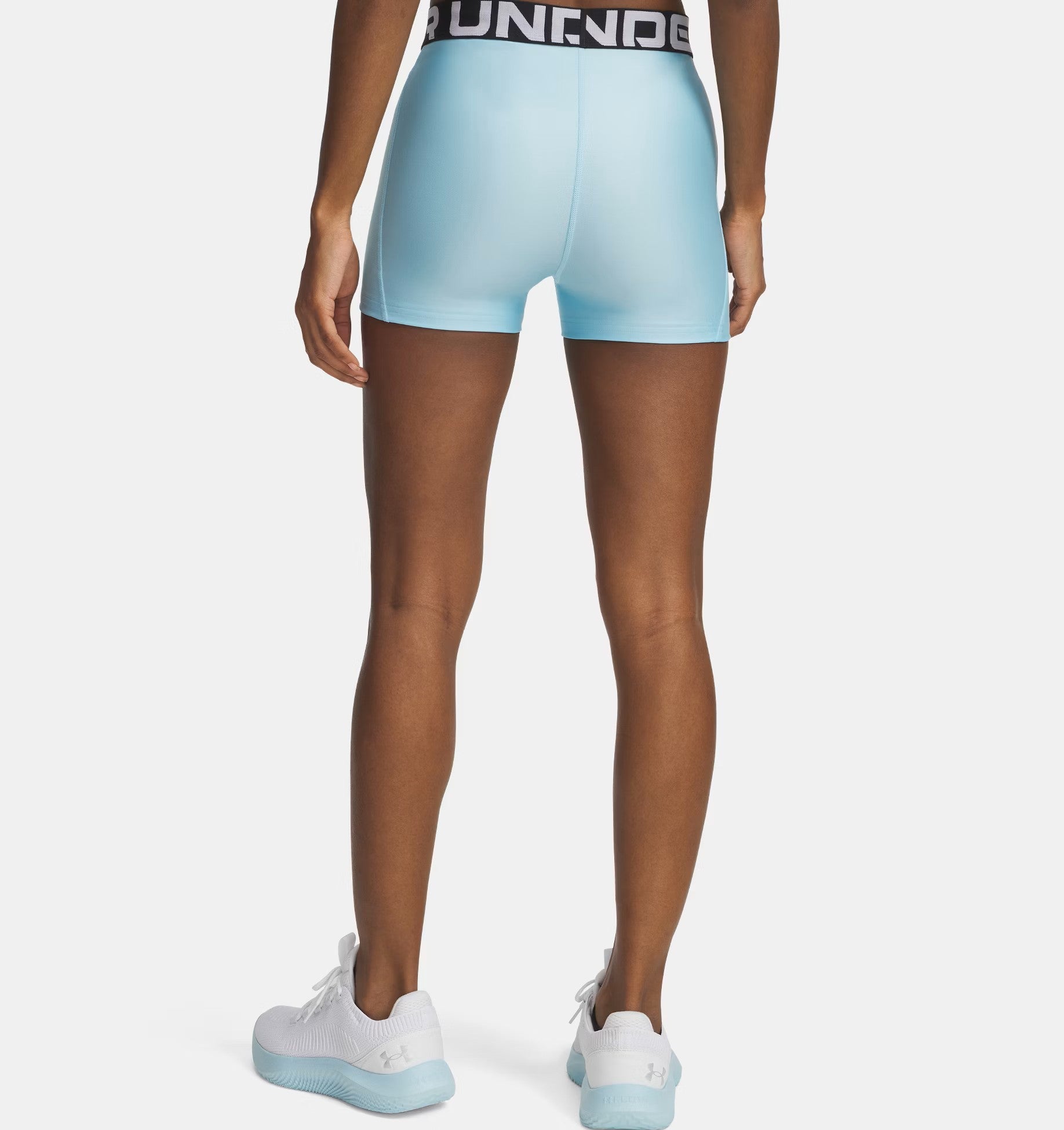 Womens Heat Gear Fitted 3" Shorts
