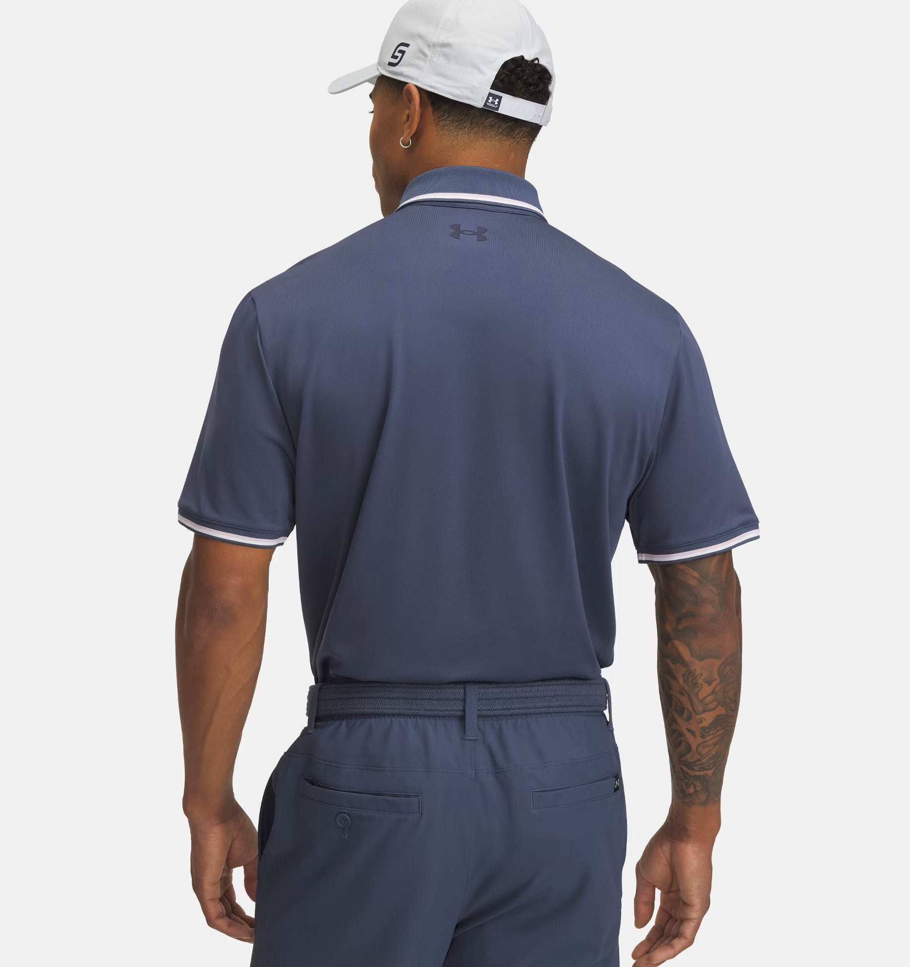 Mens Playoff Rib Golf Polo