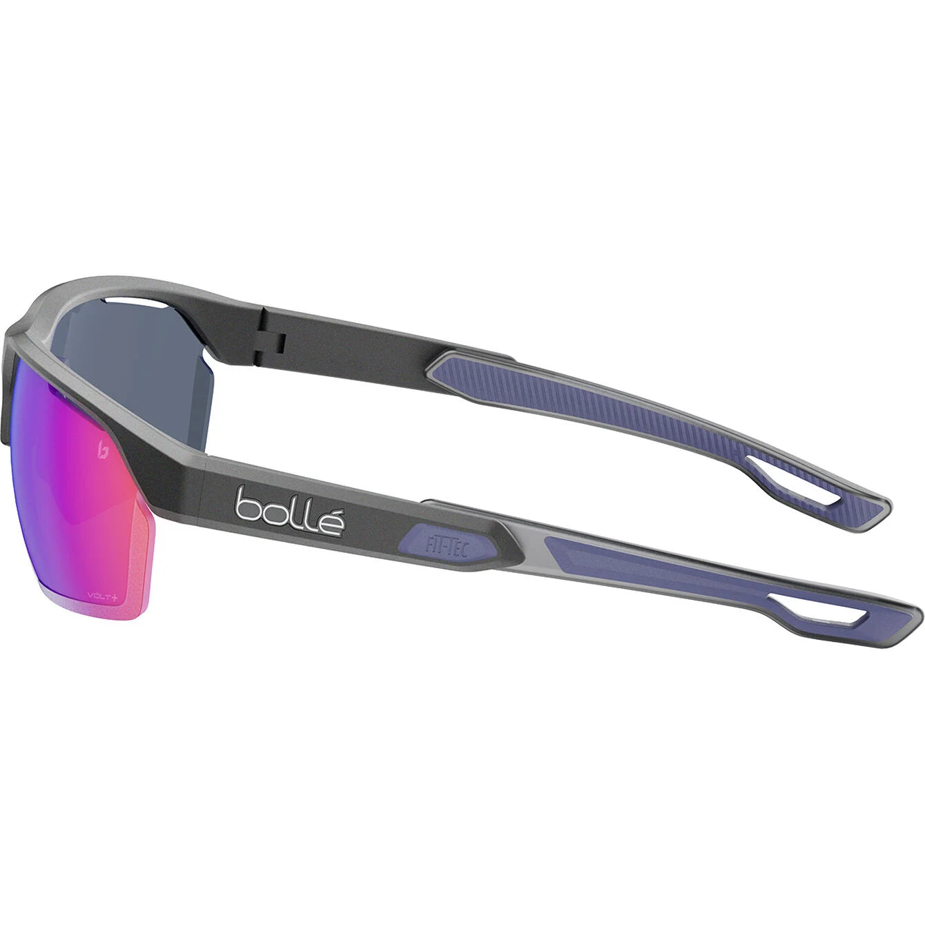 Victus Pro Titanium Matt Volt+Ultraviolet Polarized Sunglass