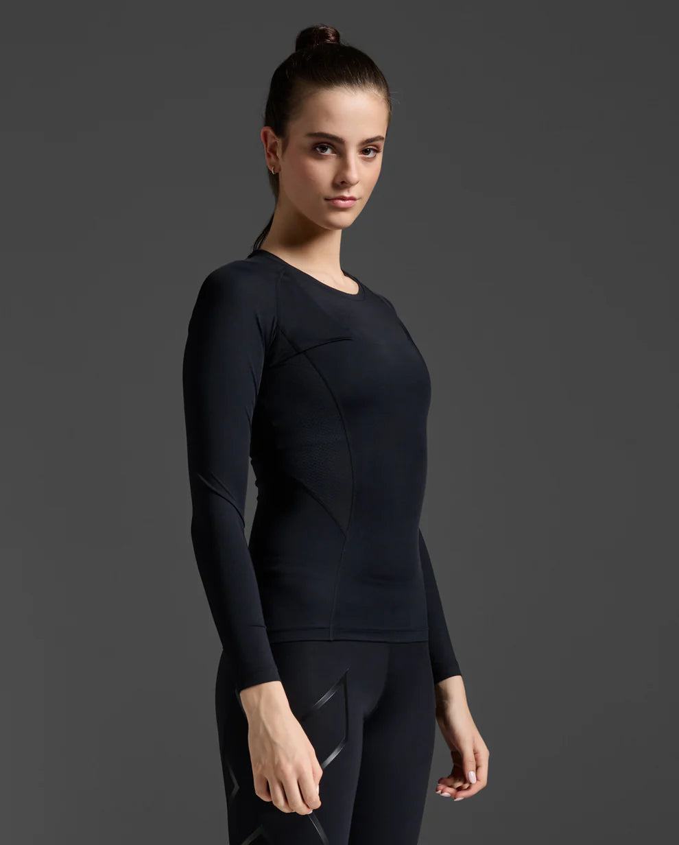 Womens Compression Fitted Longsleeve Top