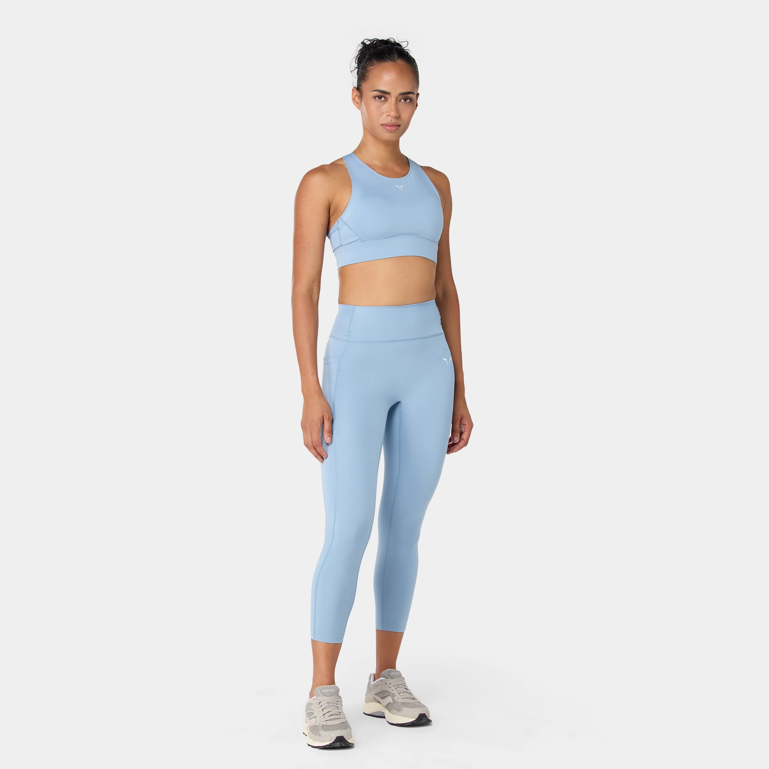 Womens Essential Racerback High Impact Sports Bra