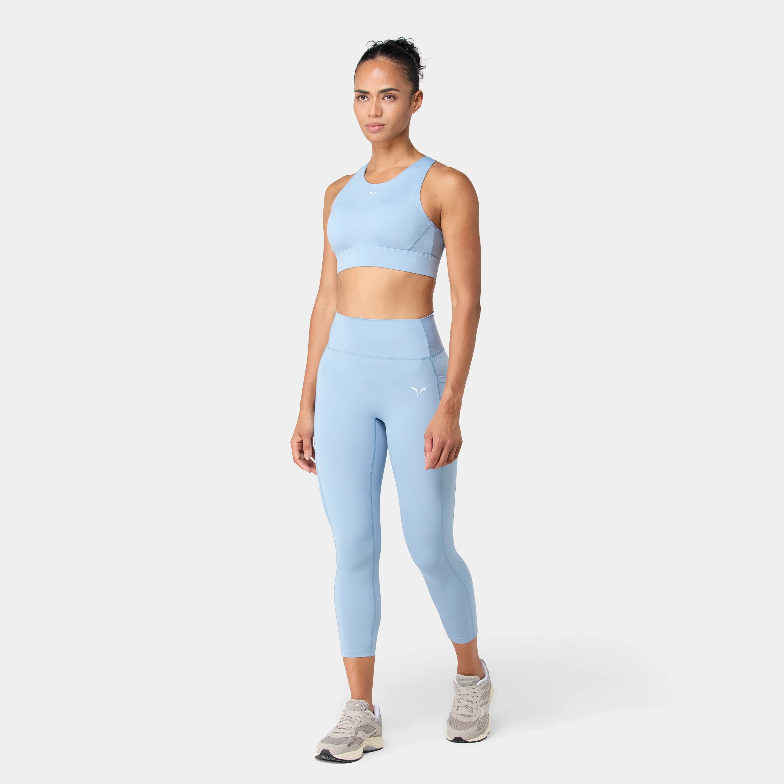 Womens Essential Anti Camel Toe High Waist 7/8 Tight