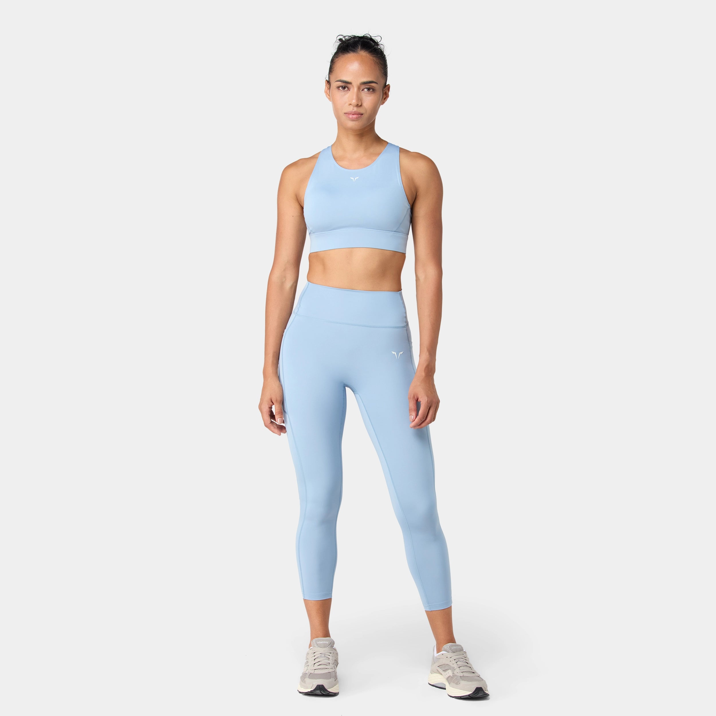 Womens Essential Anti Camel Toe High Waist 7/8 Tight