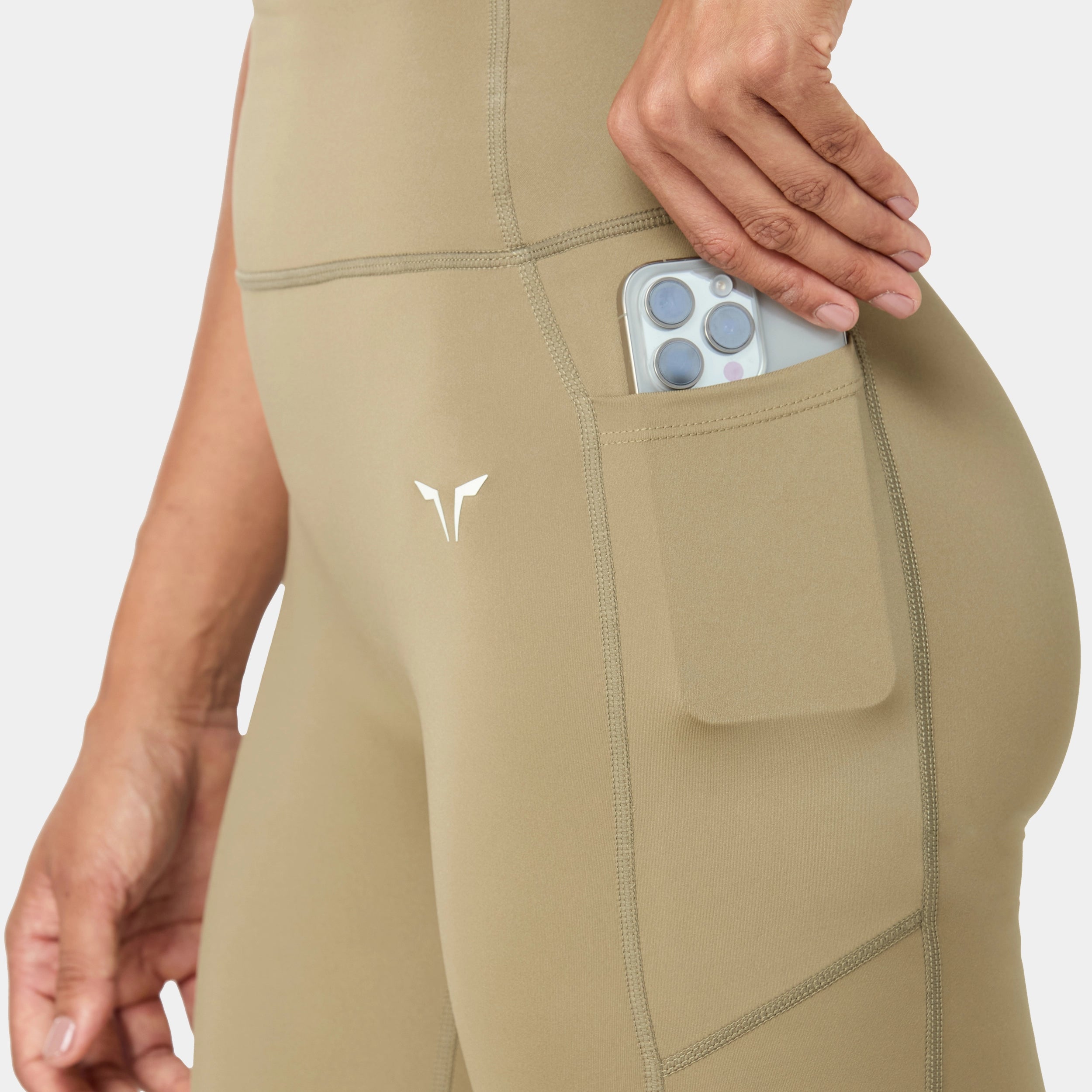 Womens Essential High Waist Full Length Tight