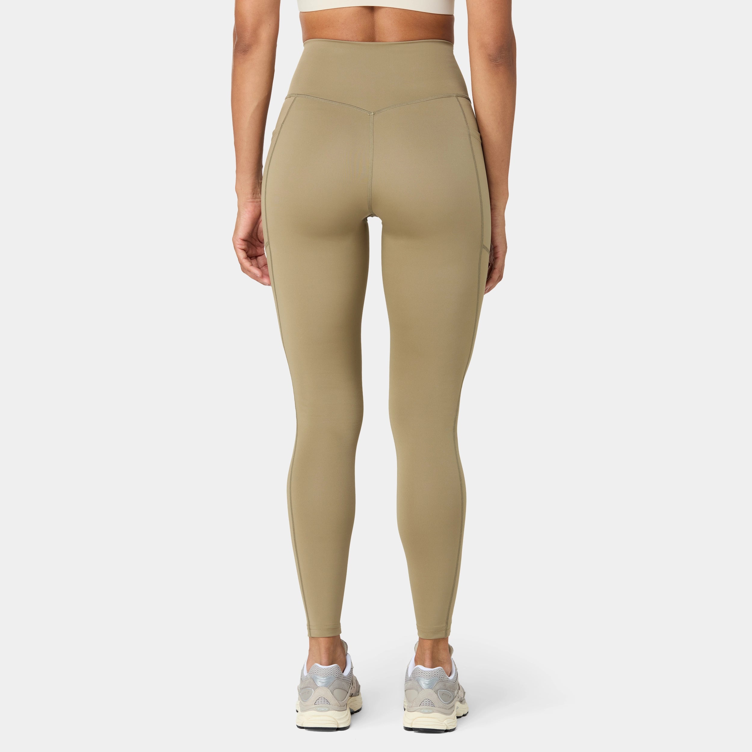 Womens Essential High Waist Full Length Tight