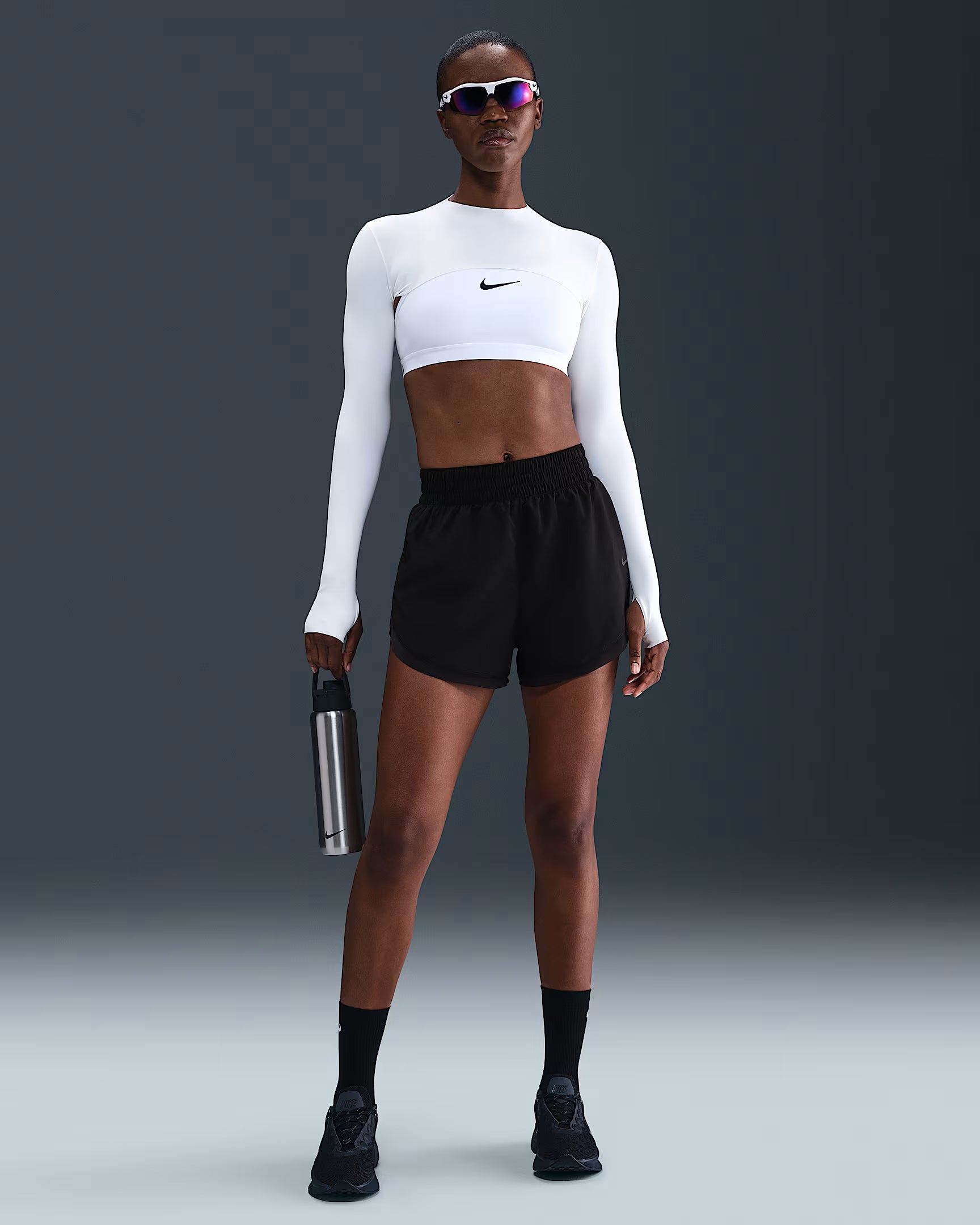 Womens One Dri-Fit Hr 3 Brief Lined Short Cp