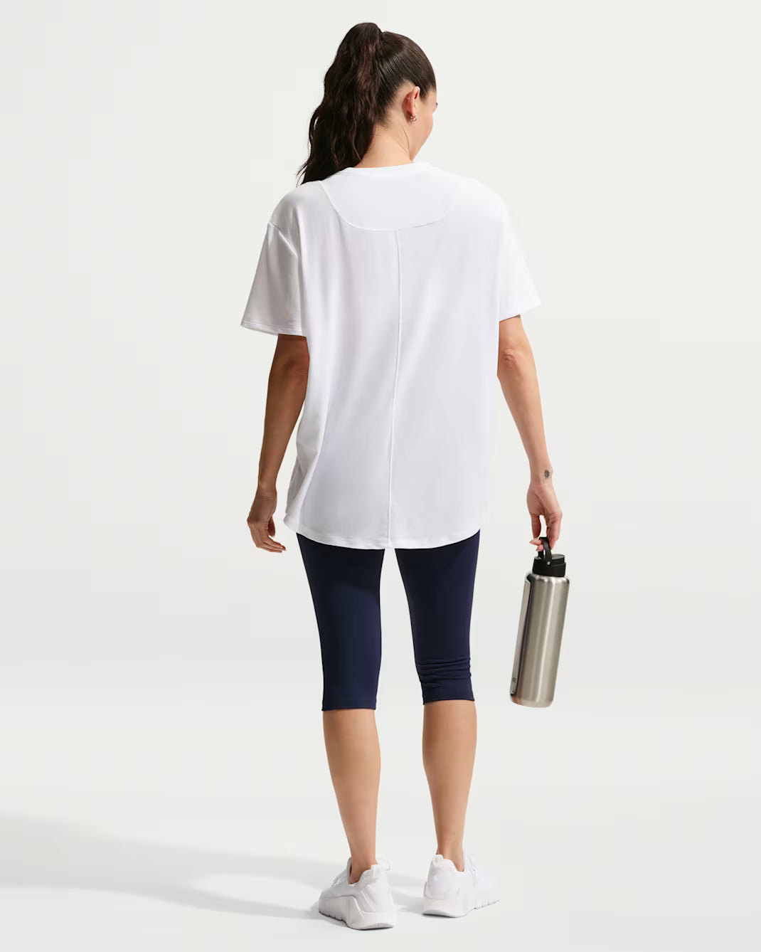 Womens Nike One Relaxed DriFit Short Sleeve Top