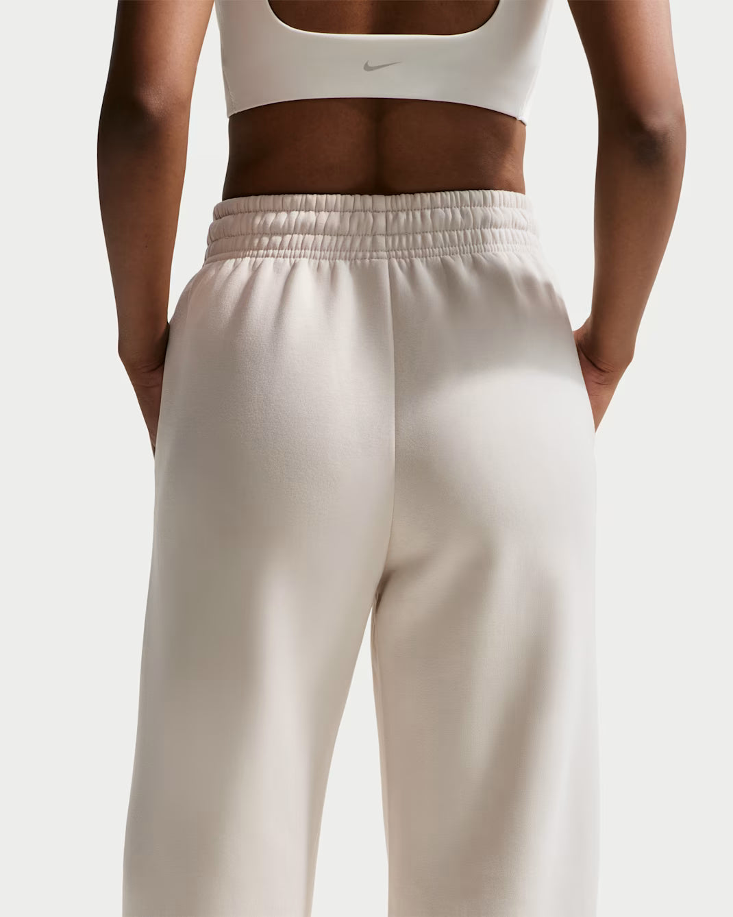 Womens Lifestyle Phoneix Fleece Wide Leg High Rise Pant