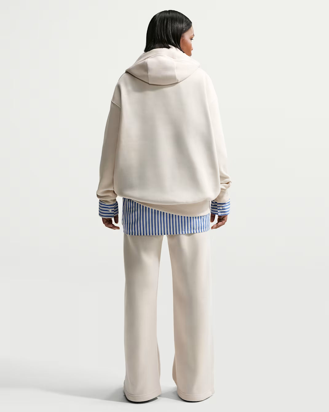 Womens Lifestyle Phoneix Fleece Wide Leg High Rise Pant