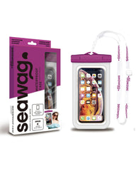 Waterproof Case For Smartphone White And Purple