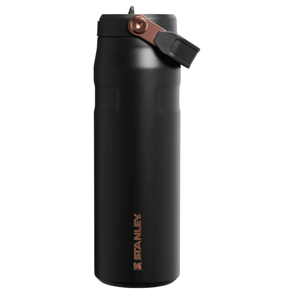 Messi x Iceflow Flip Straw 2.0 Goat Black 24 Ounce Bottle