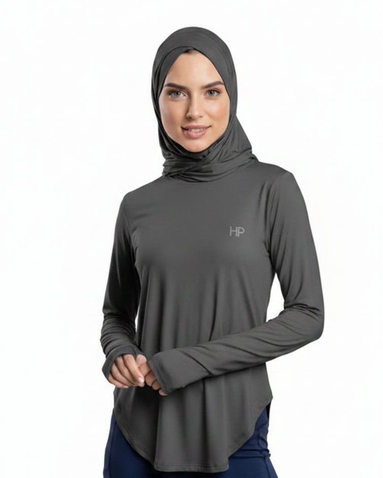 Womens  Noha Double Loop with Criss-Cross design Hijab