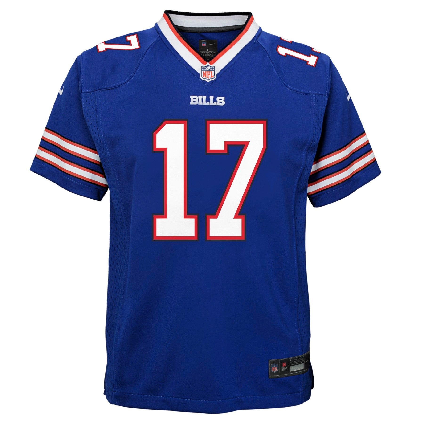 Junior Buffalo Bills Josh Allen Home Replica Jersey