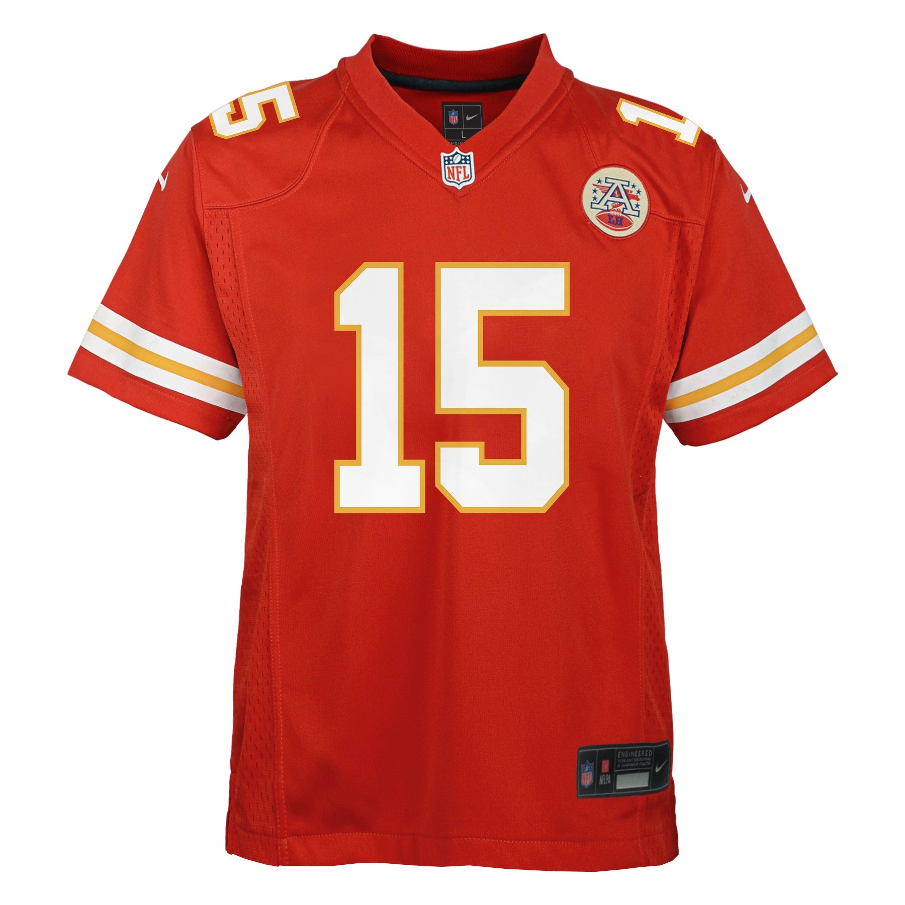 Junior Kansas City Chiefs Patrick Mahomes Home Jersey