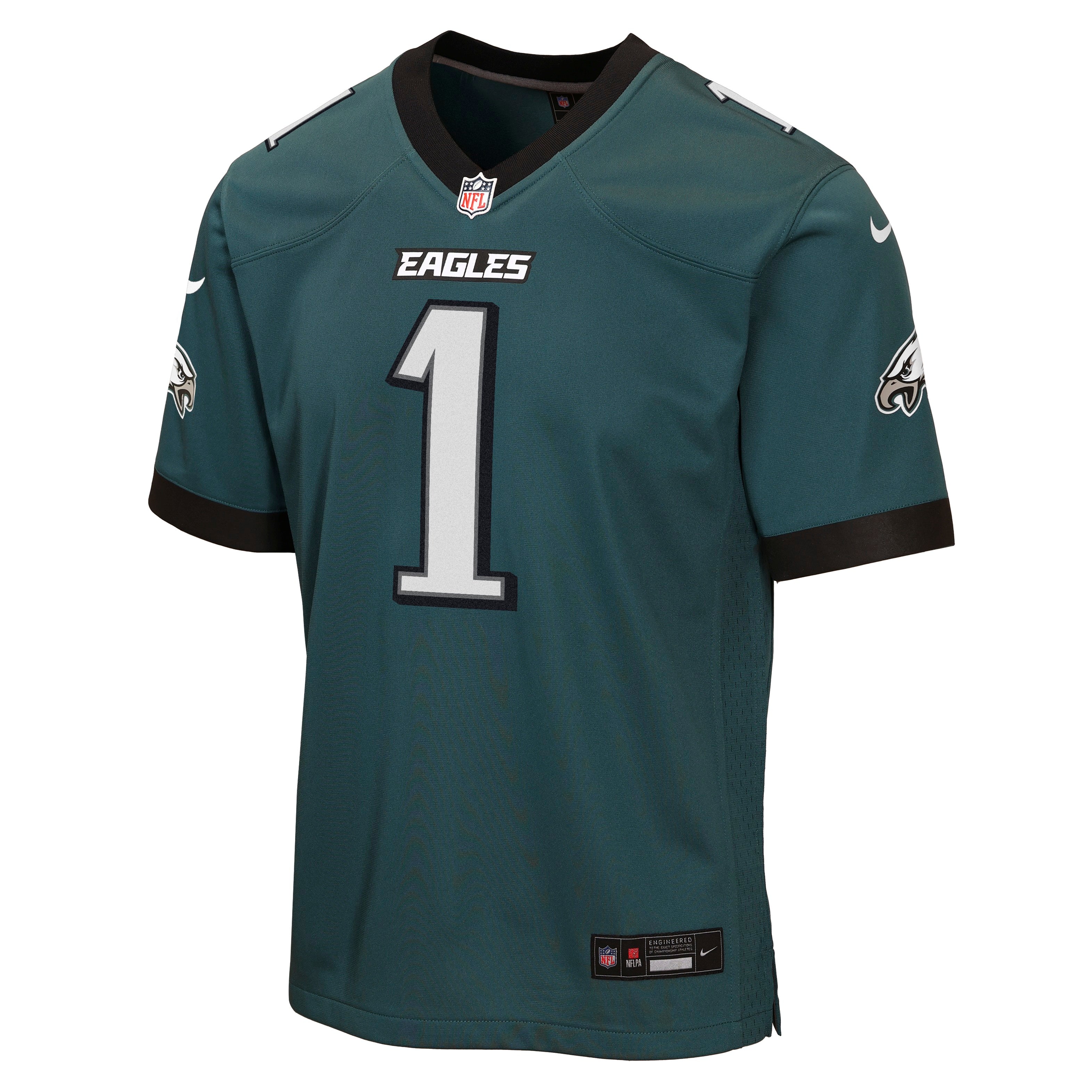 Junior Philadelphia Eagles Jalen Hurts Home Jersey