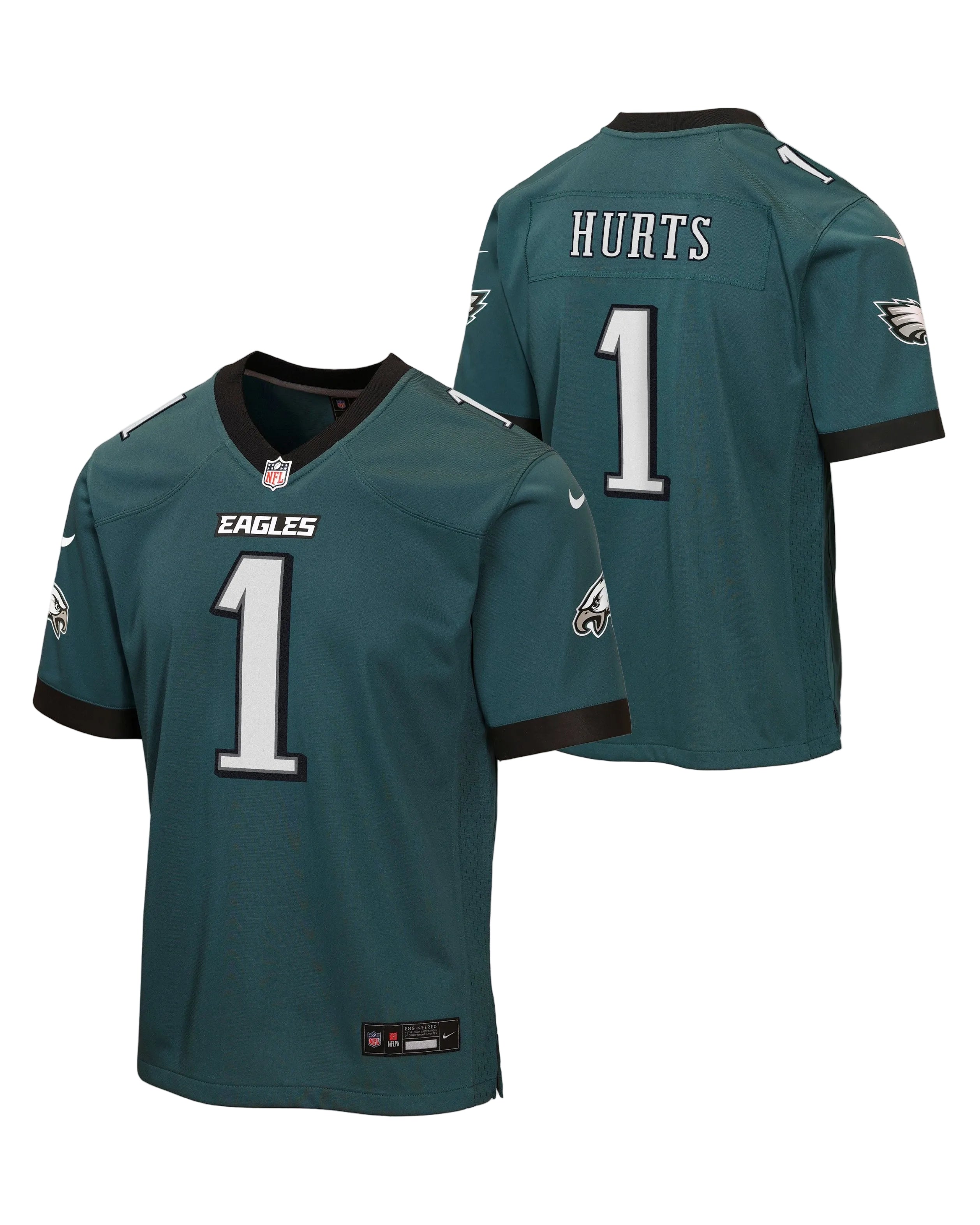 Junior Philadelphia Eagles Jalen Hurts Home Jersey