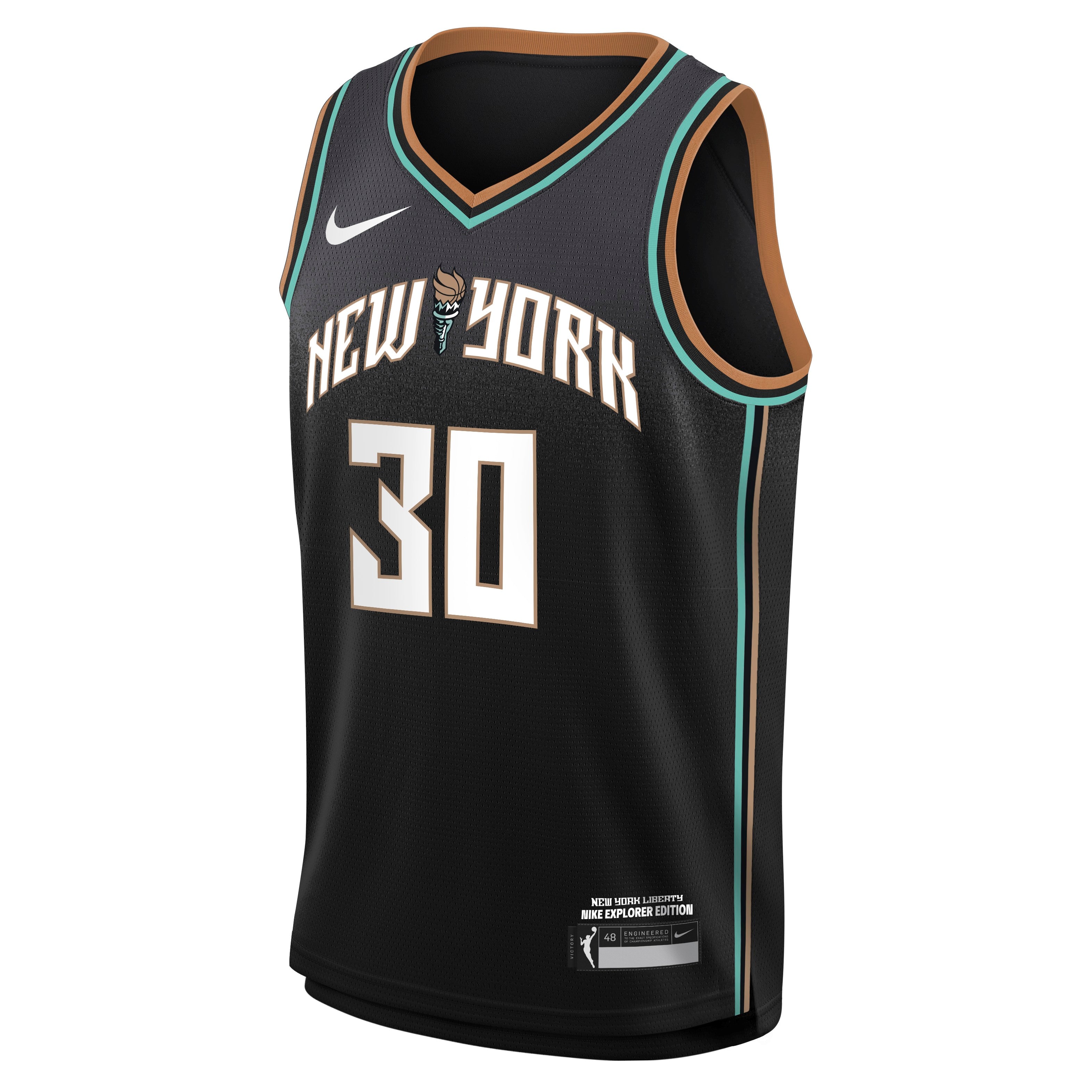 Junior New York Liberty Breanna Stewart Explorer Jersey