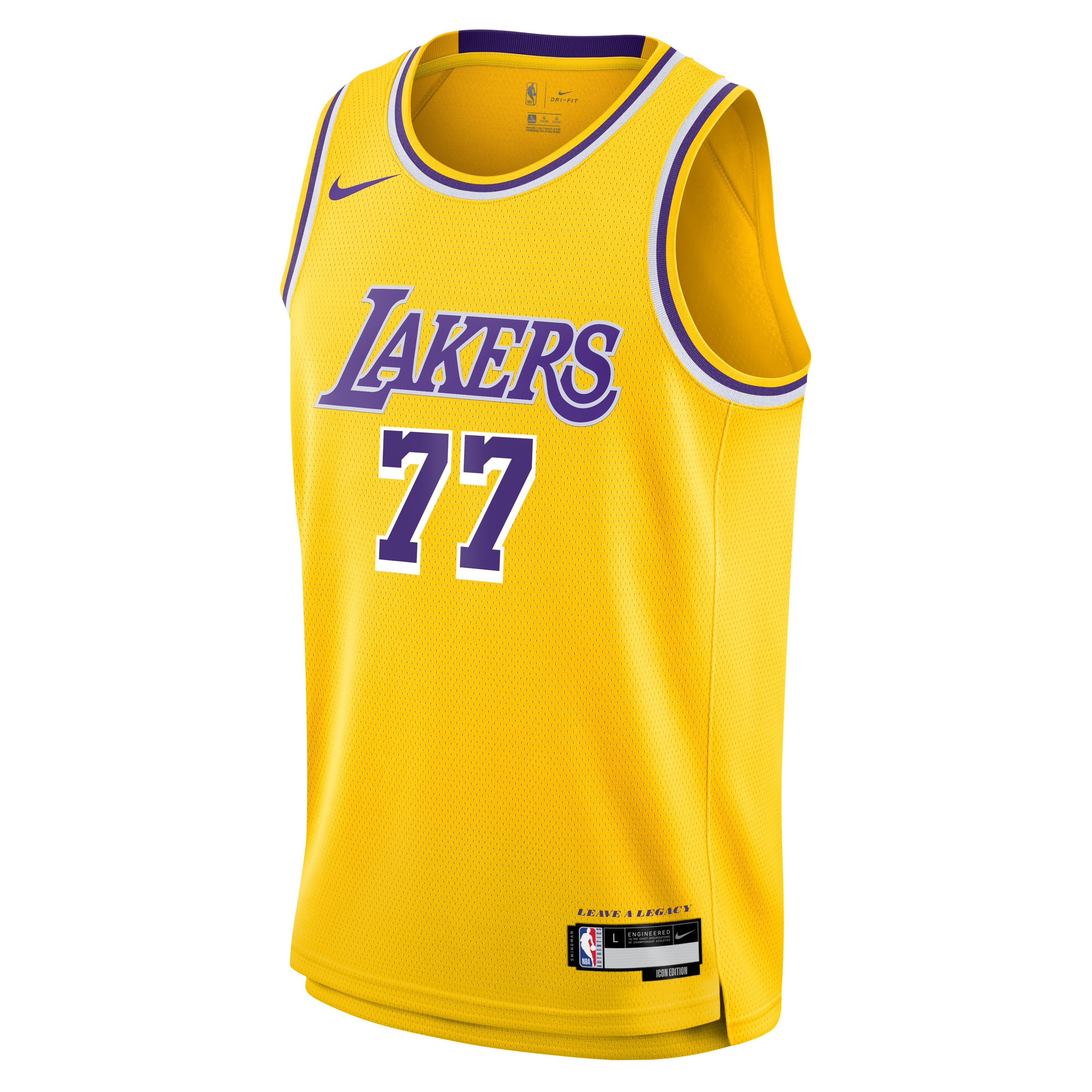 Junior Los Angeles Lakers Luka Doncic Icon Jersey