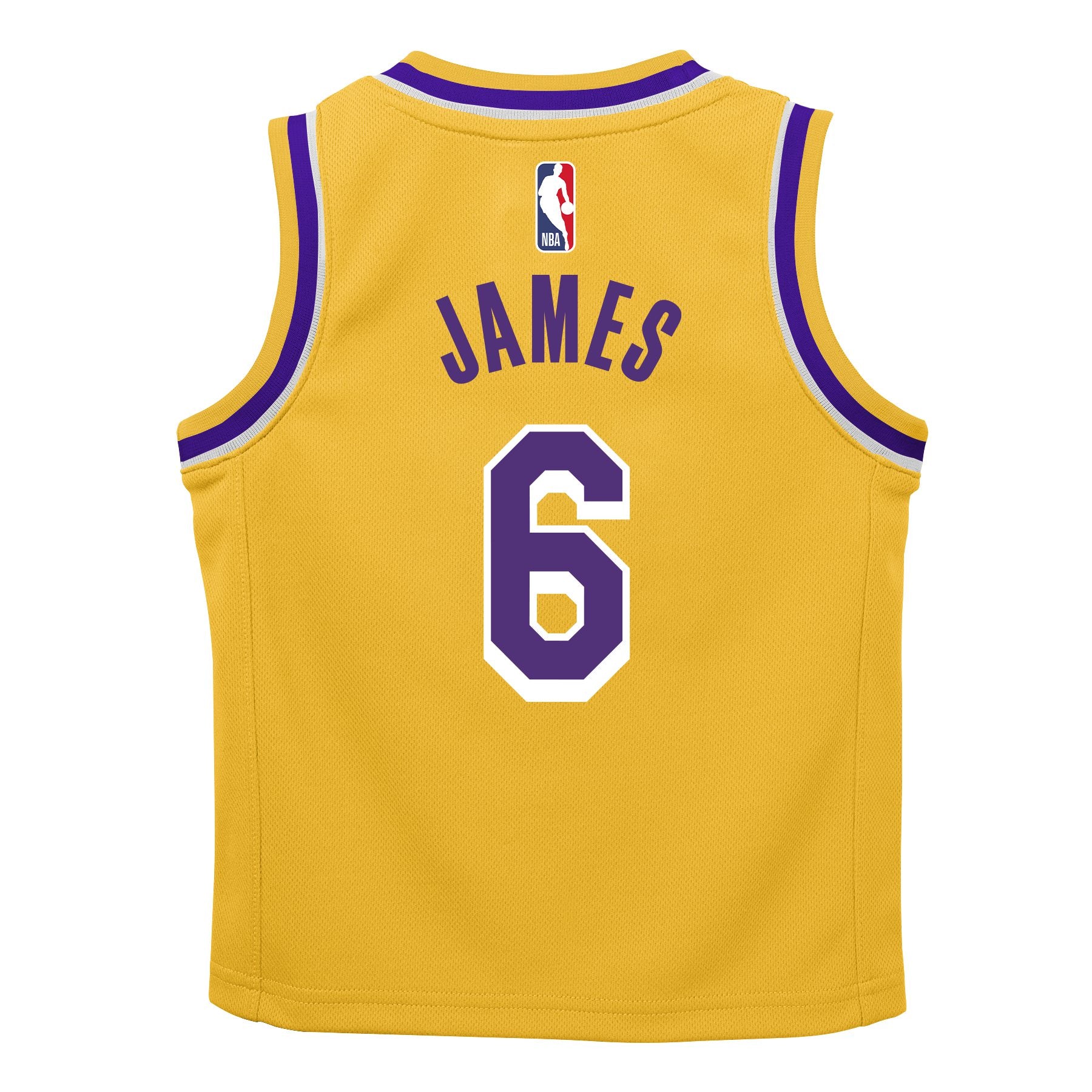 Infant Los Angeles Lakers Lebron James Icon Replica Onesie
