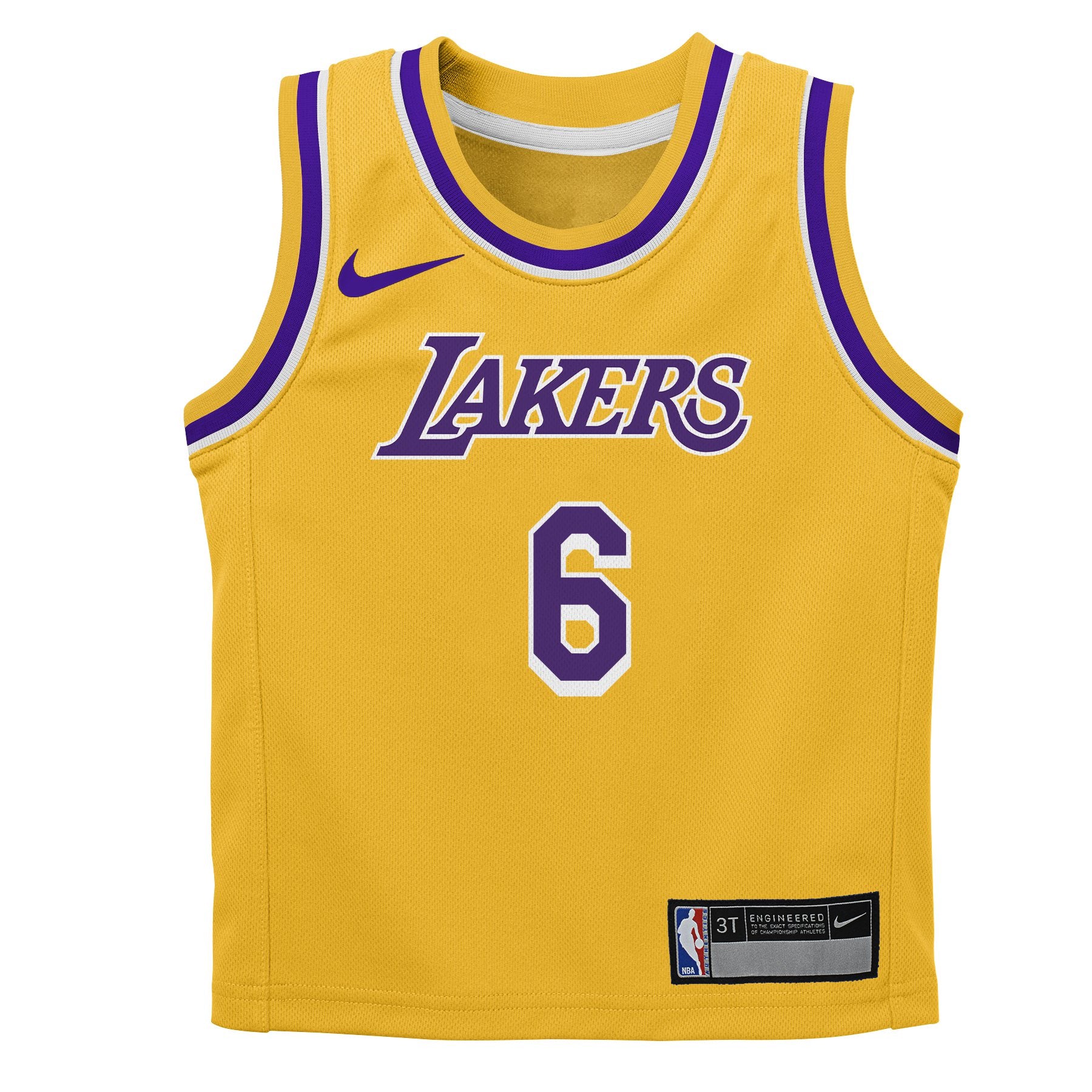 Infant Los Angeles Lakers Lebron James Icon Replica Onesie
