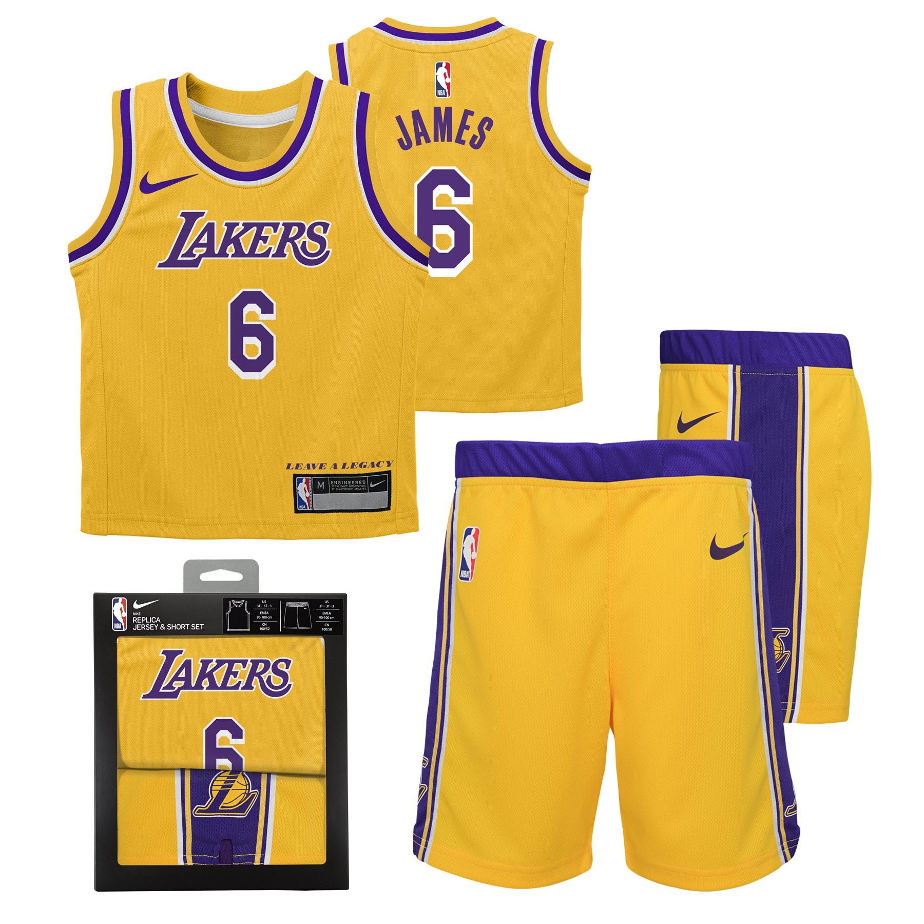 Nike Los Angeles Lakers LeBron James 22-23 Icon Authentic Jersey 52