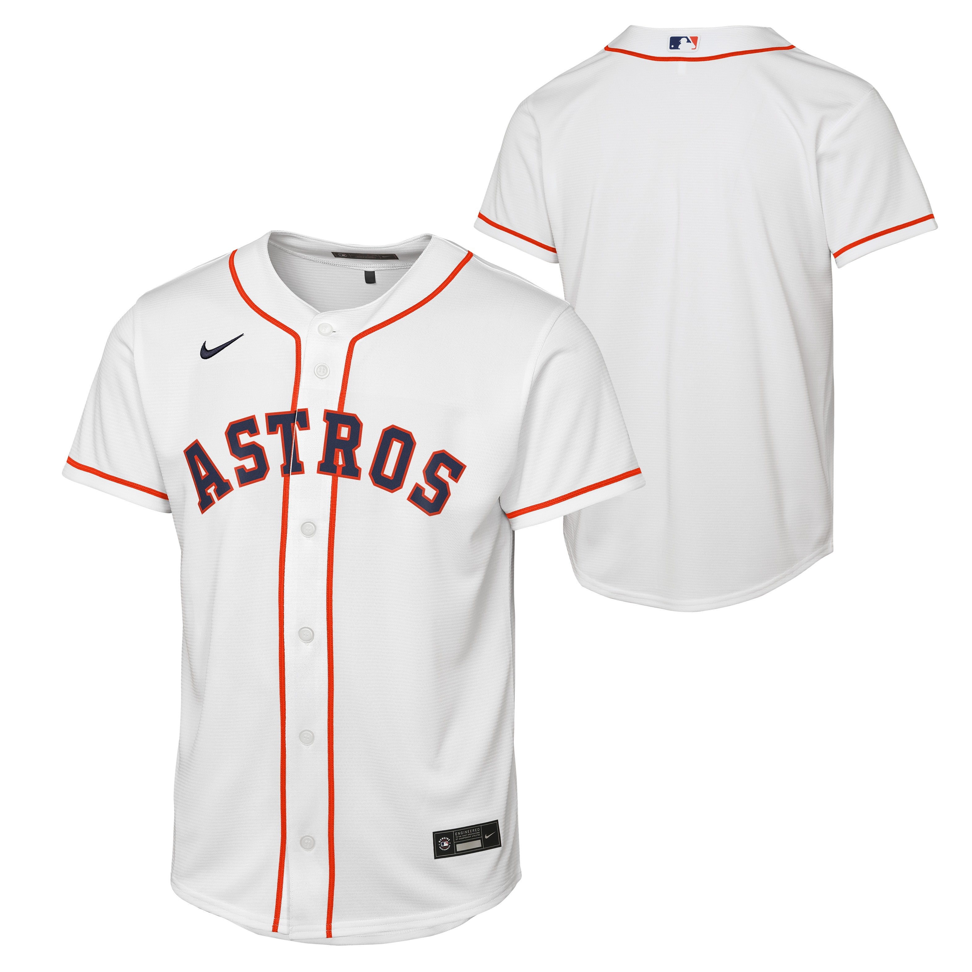 Junior Houston Astros Home Replica Jersey