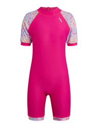 Girls Floral Rainbow Slimkini