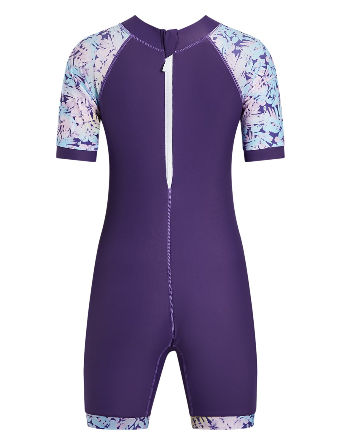 Girls Floral Rainbow One Piece Suit