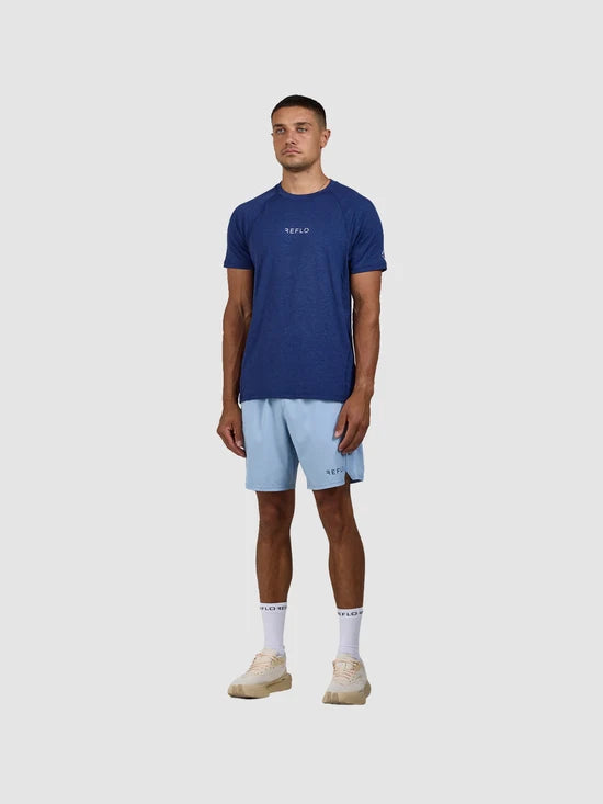 Mens Zeya Soft Melange Short Sleeve T-Shirt