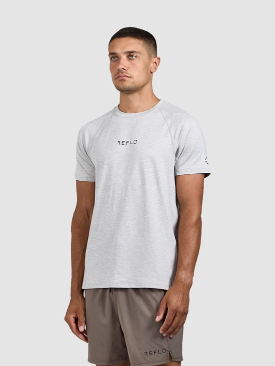 Mens Zeya Soft Melange Short Sleeve T-Shirt