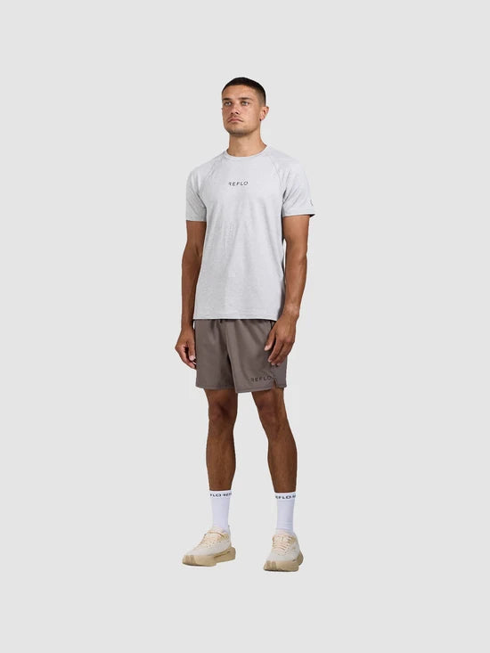 Mens Zeya Soft Melange Short Sleeve T-Shirt