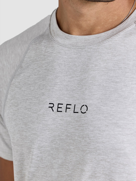 Mens Zeya Soft Melange Short Sleeve T-Shirt