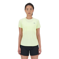 Womens Running Jacquard Short Sleeve T-Shirt