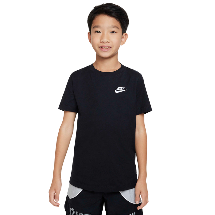 Boys Futura Embroidered Logo Short Sleeve T-Shirt