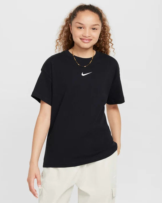 Girls Sportswear Boxy Essential Short Sleeve T-Shirt