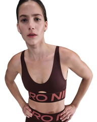 Womens Nike Pro Indy Plunge Medium Support Bra