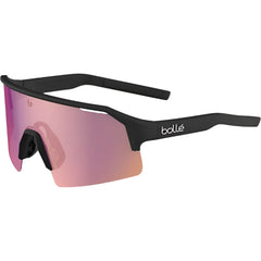C-Shifter Black Matte Clear Ruby Photochromic Sport Sunglass